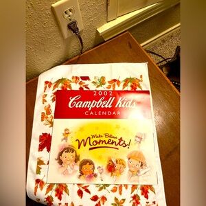 2002 Kids Campbell Calendar